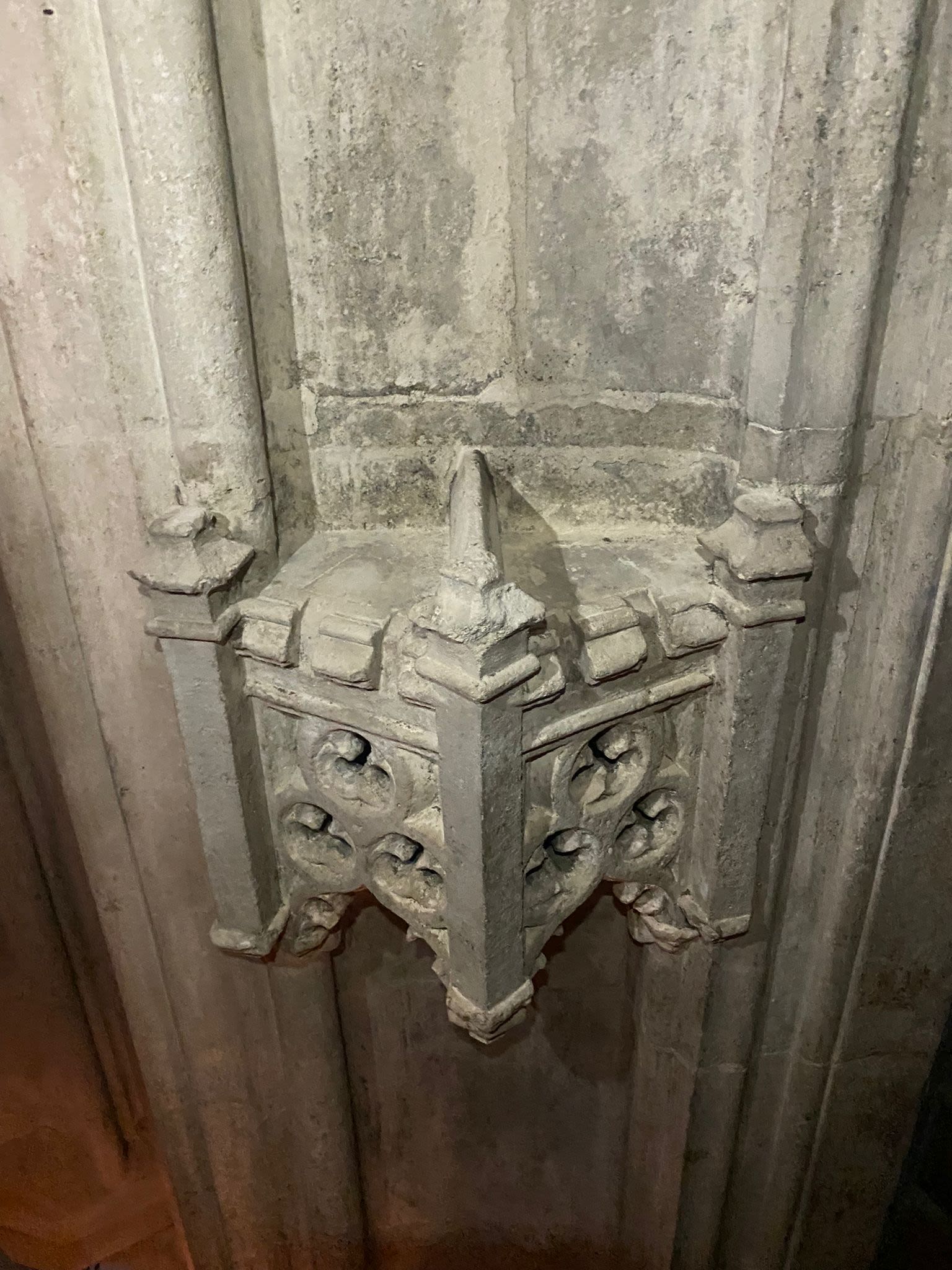Sixteneenth century masonwork after cleaning